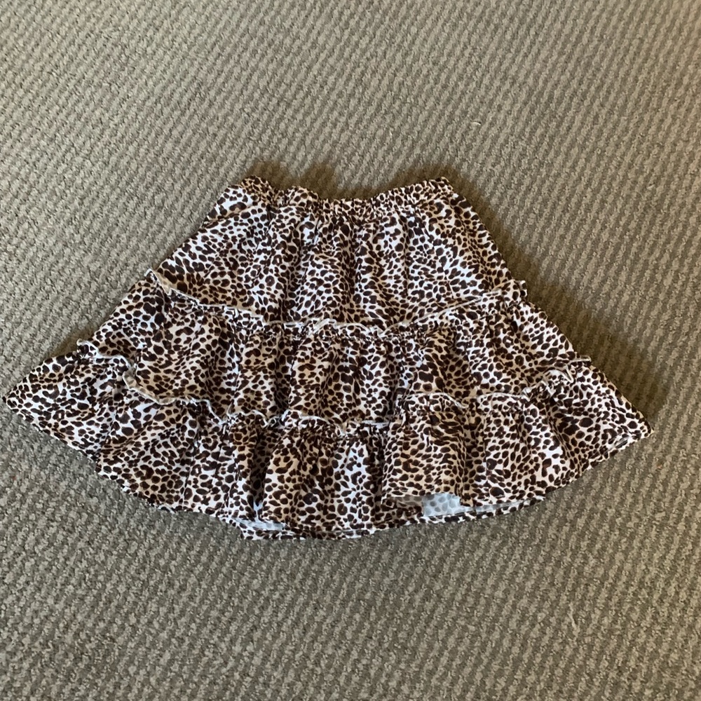 Preppy Cheetah Skirt